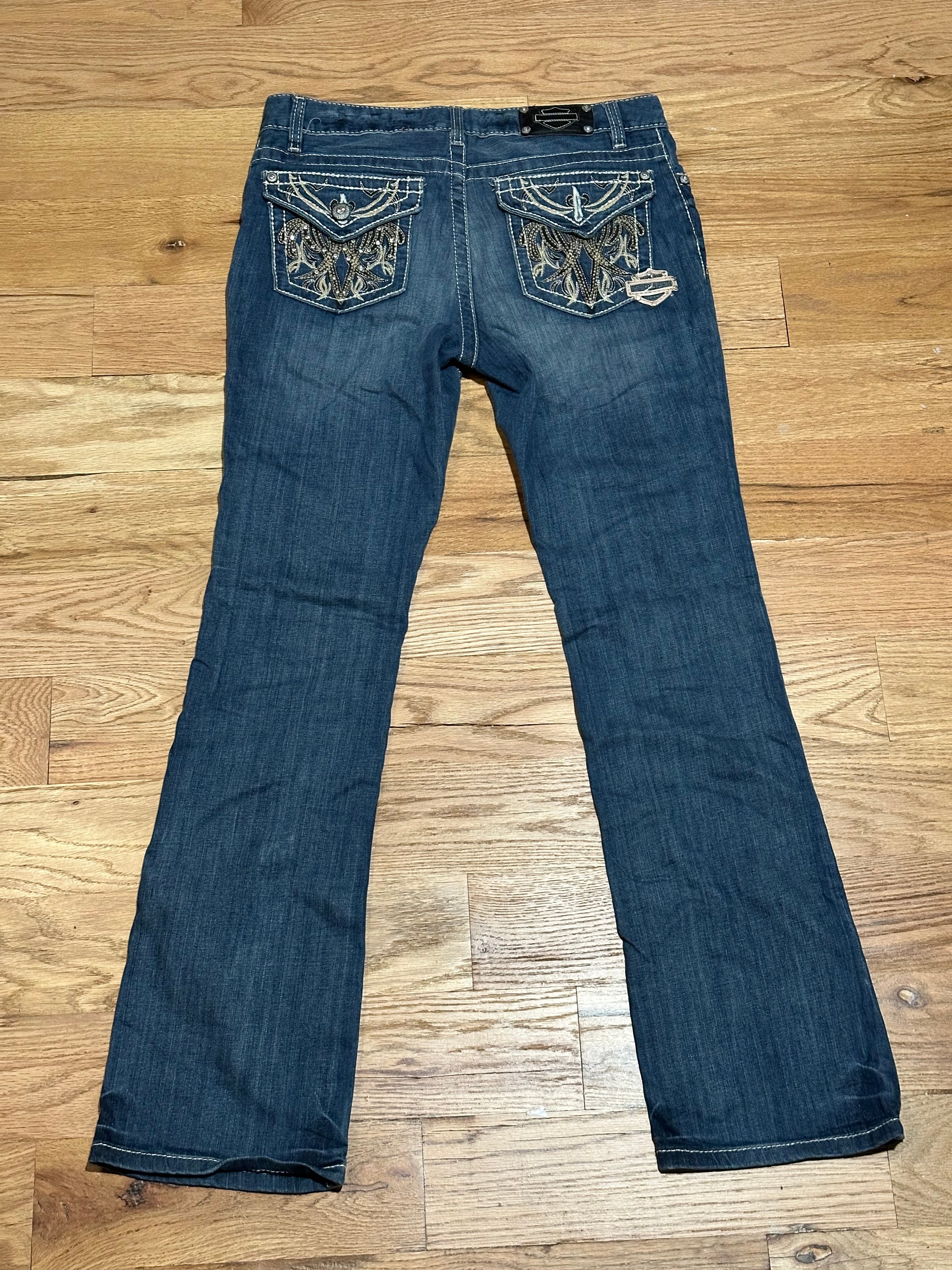 Harley Davidson Women’s Bootcut Jeans - Size 10