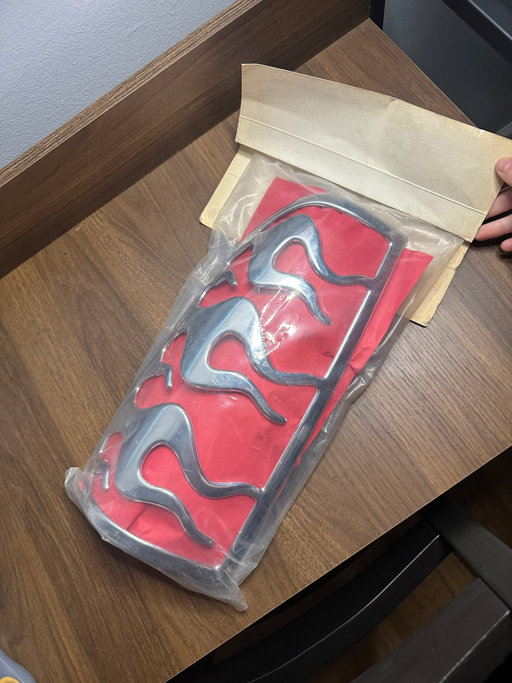 Ford Chrome Flame Tail Light Covers