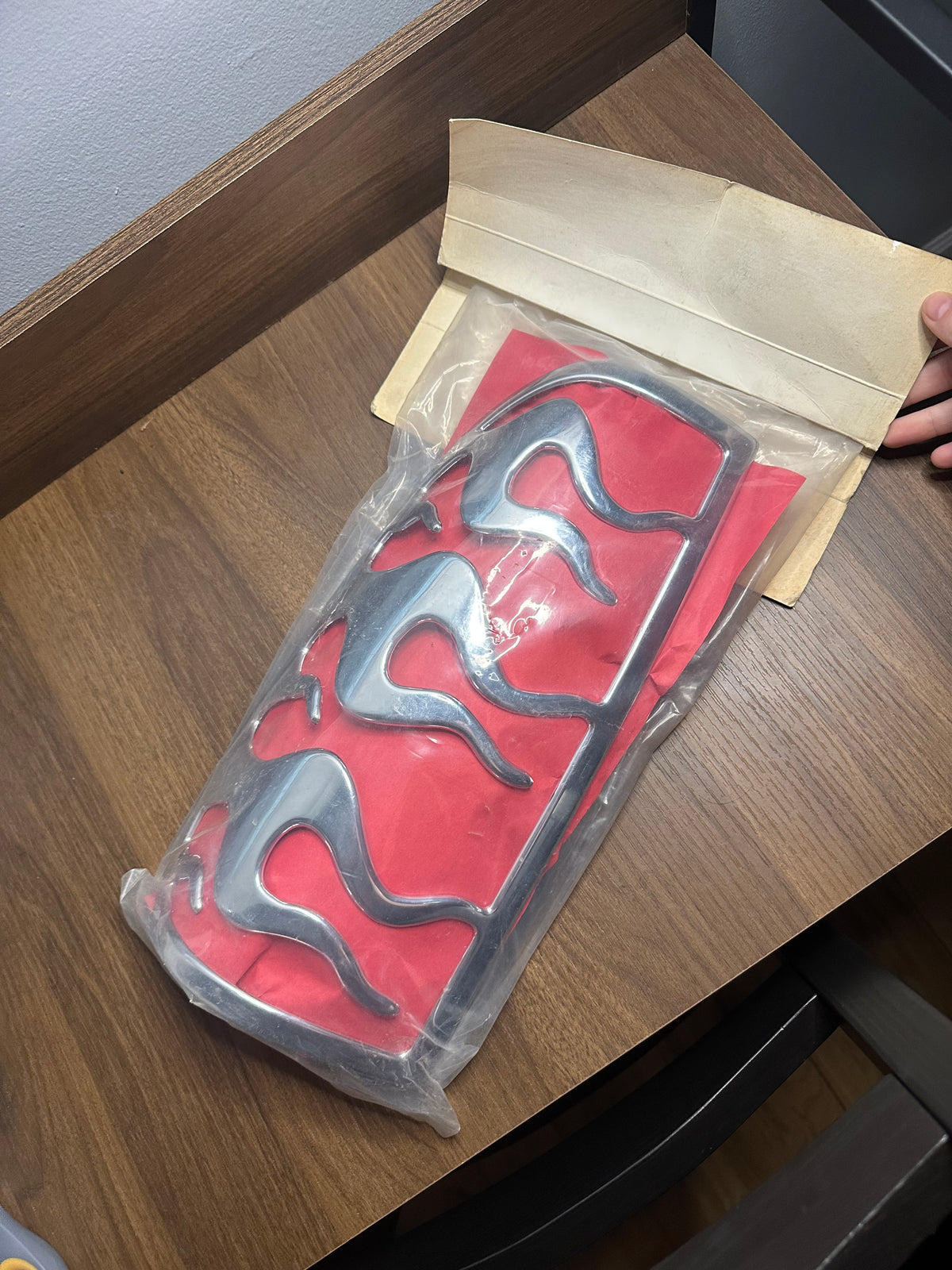 Ford Chrome Flame Tail Light Covers