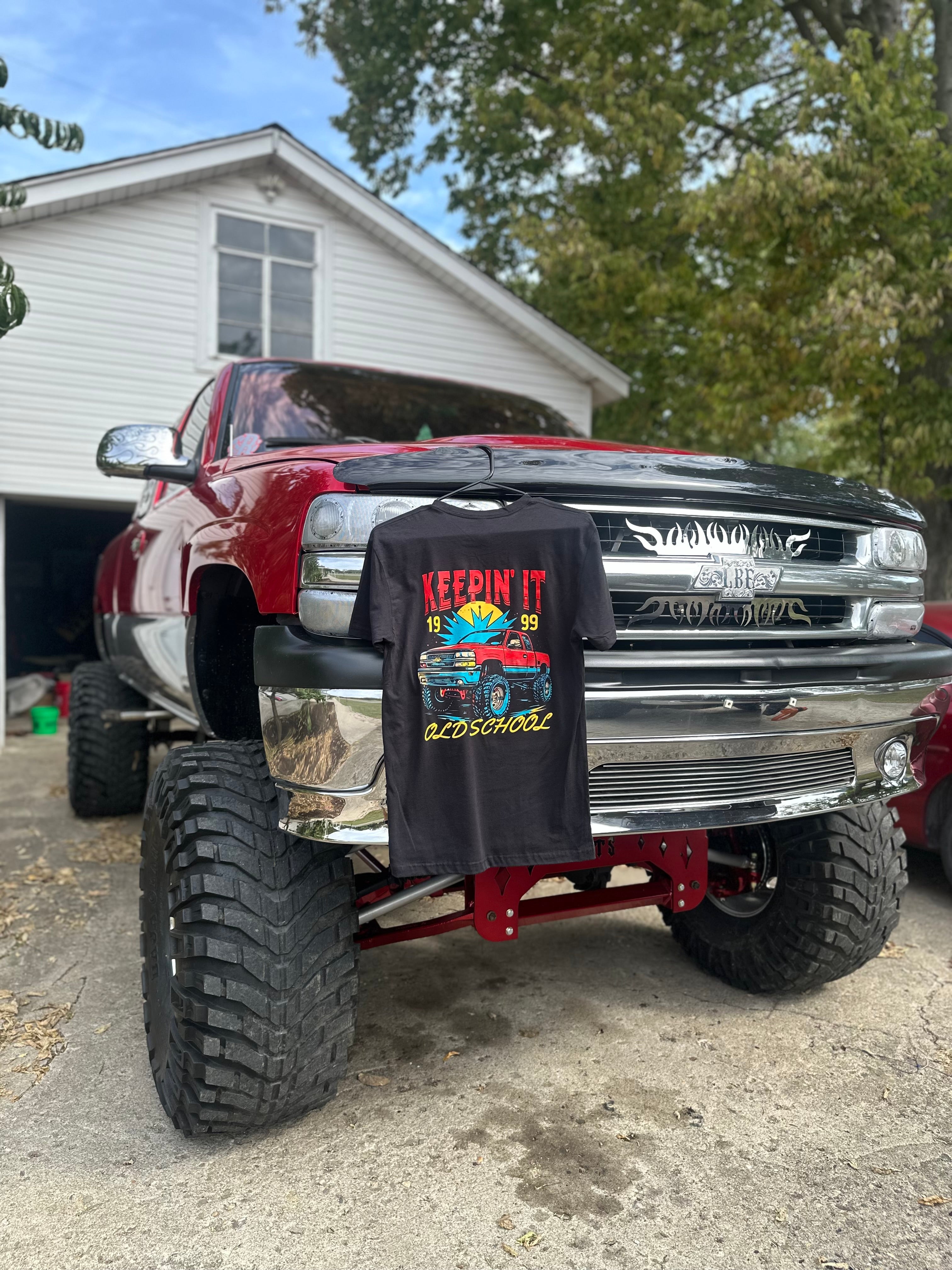 Keepin’ It Old School Black Tee