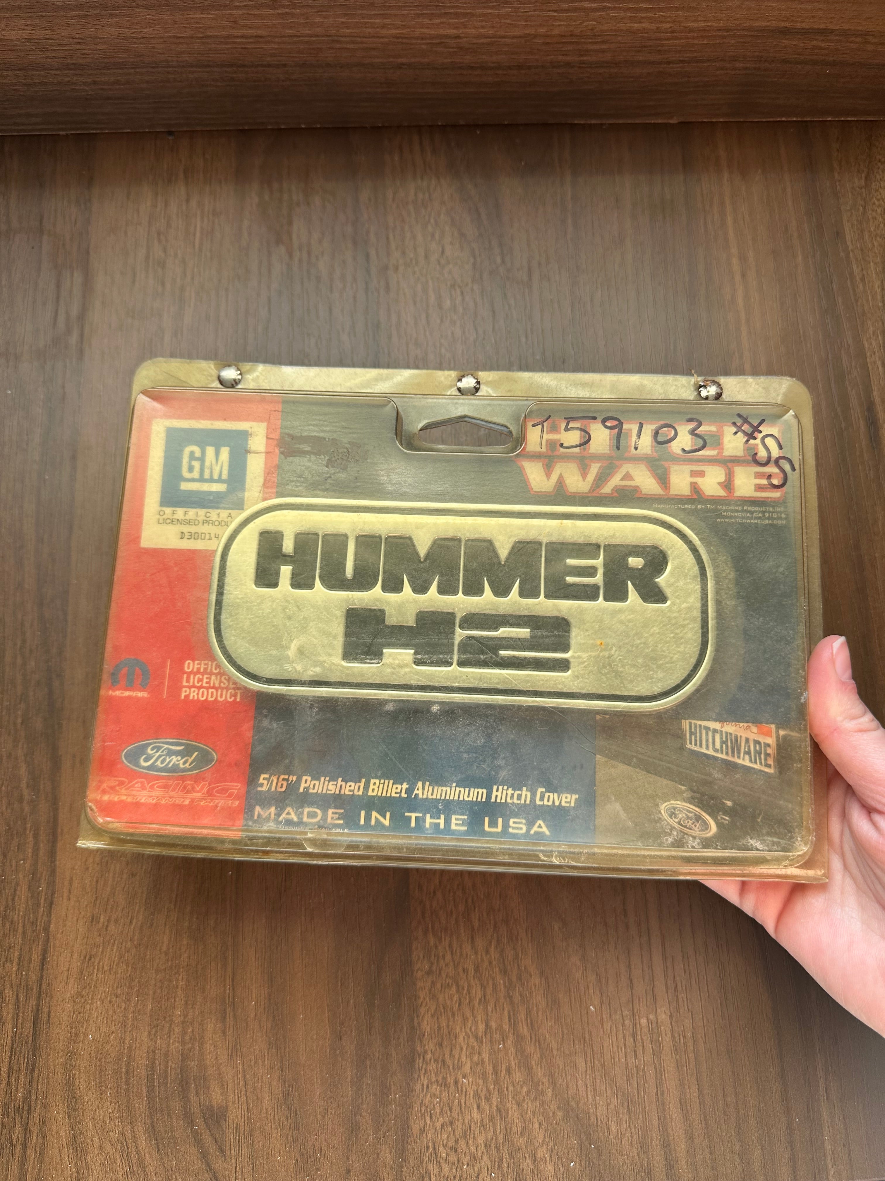 Hummer Billet Hitch Cover