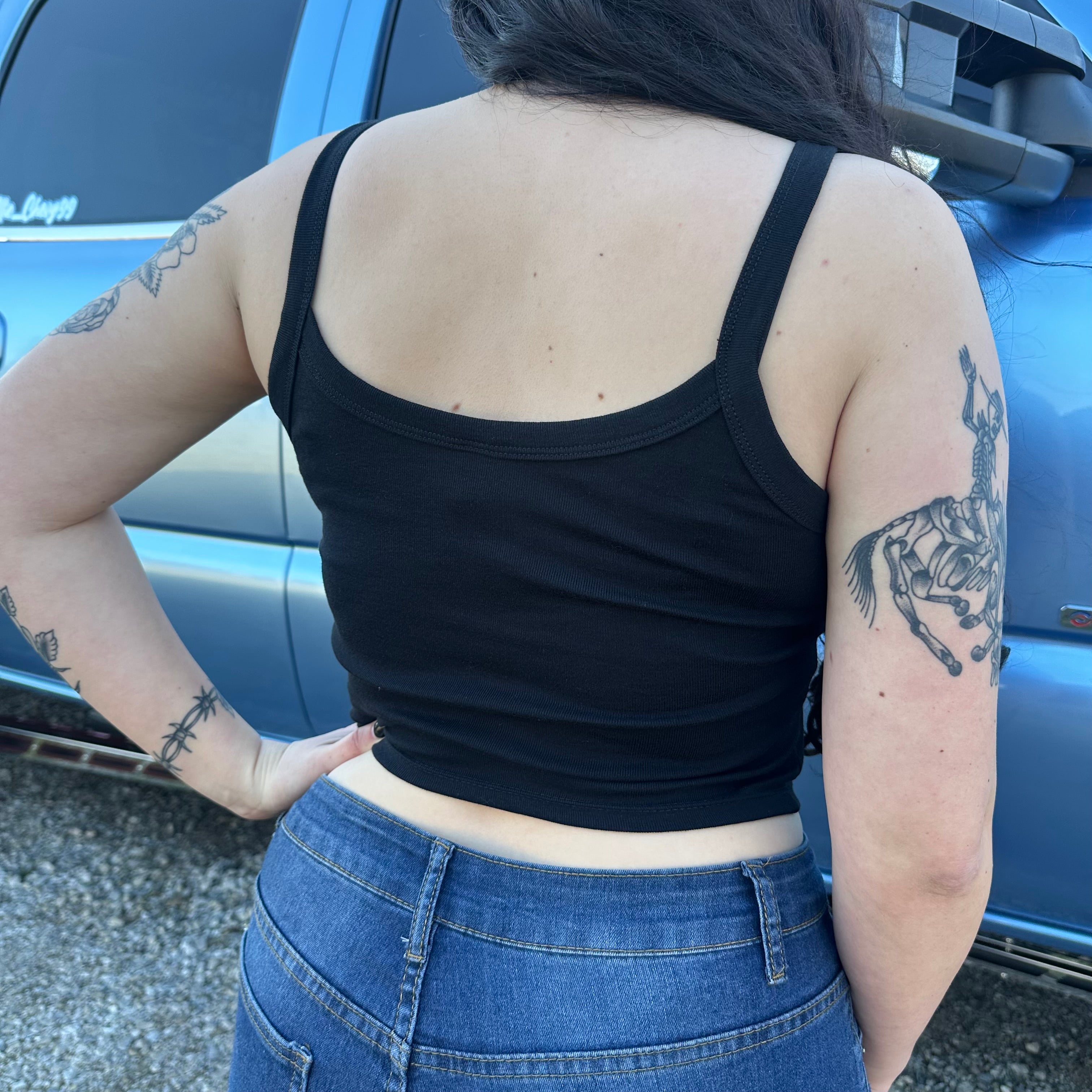 Buy Me Truck Parts Cropped Tank Top