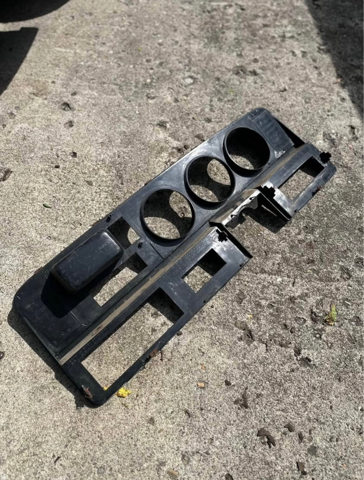 81-93 Dodge Ram Woodgrain Dash Bezel
