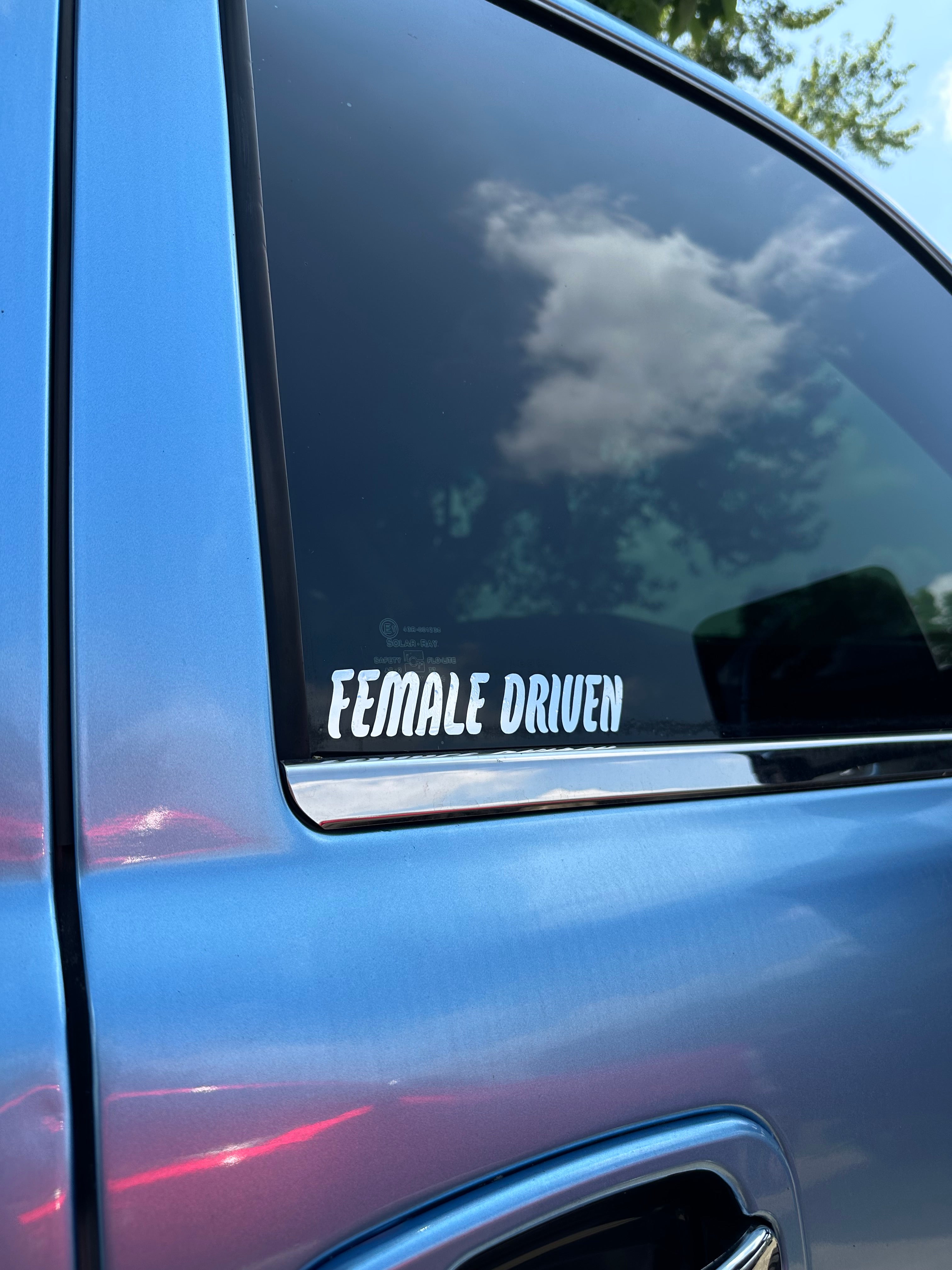 Female Driven Decal