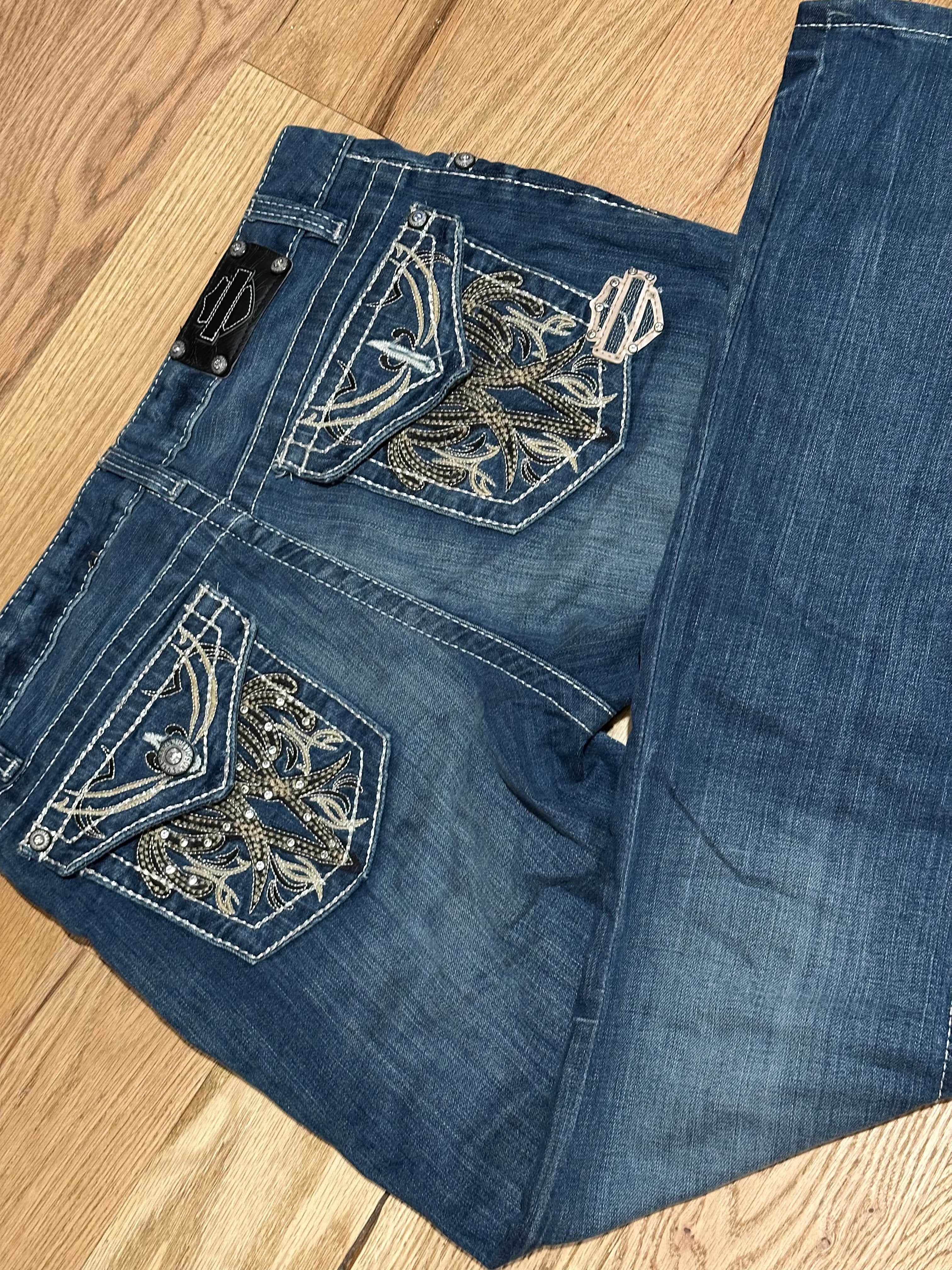 Harley Davidson Women’s Bootcut Jeans - Size 10