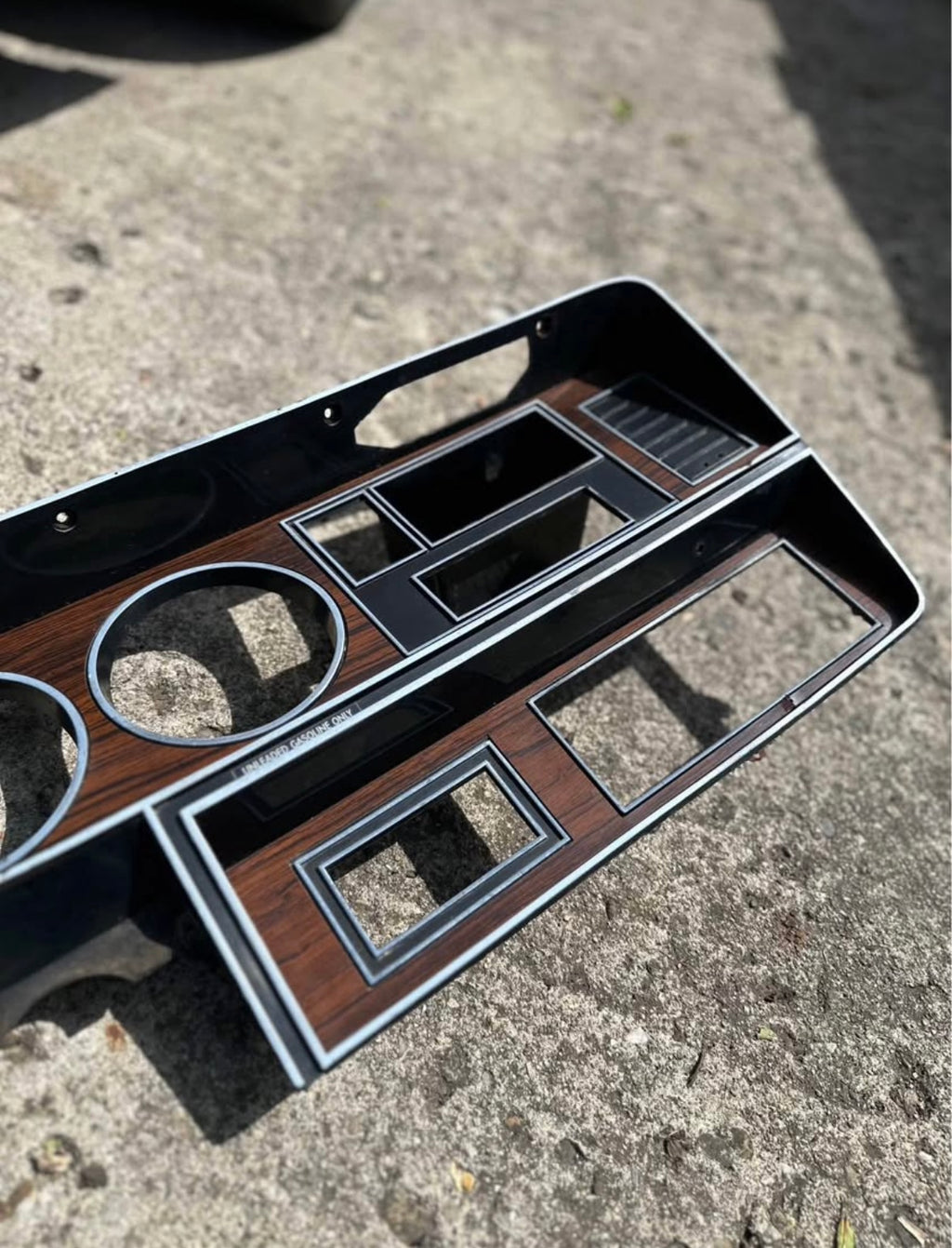 81-93 Dodge Ram Woodgrain Dash Bezel
