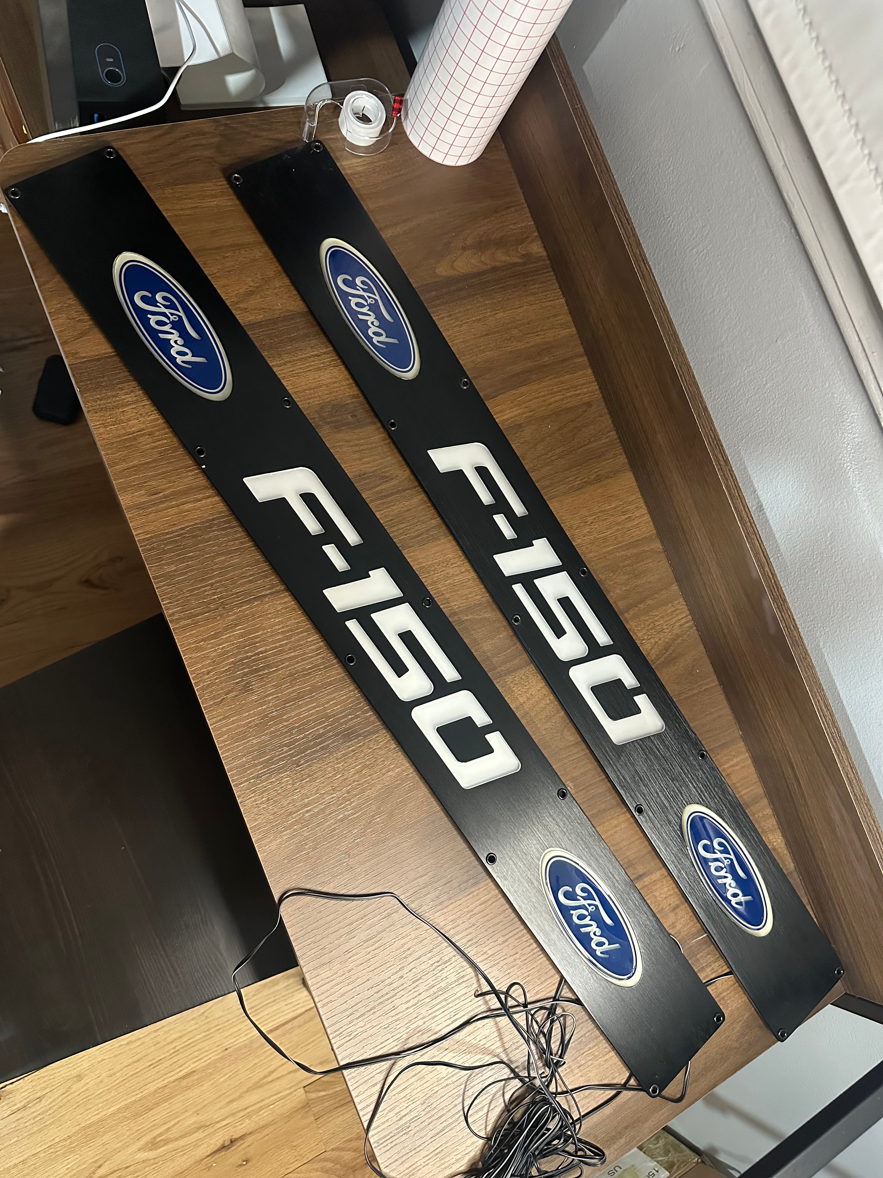 09-13 F150 Recon Billet Illuminated Door Sills