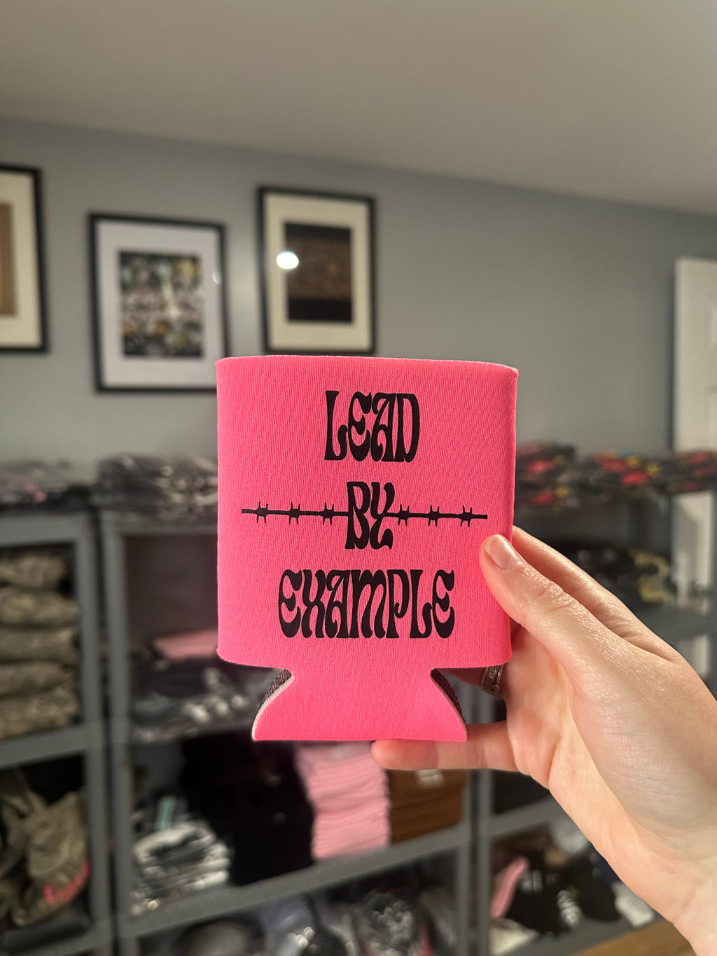 Lead By Example Koozie