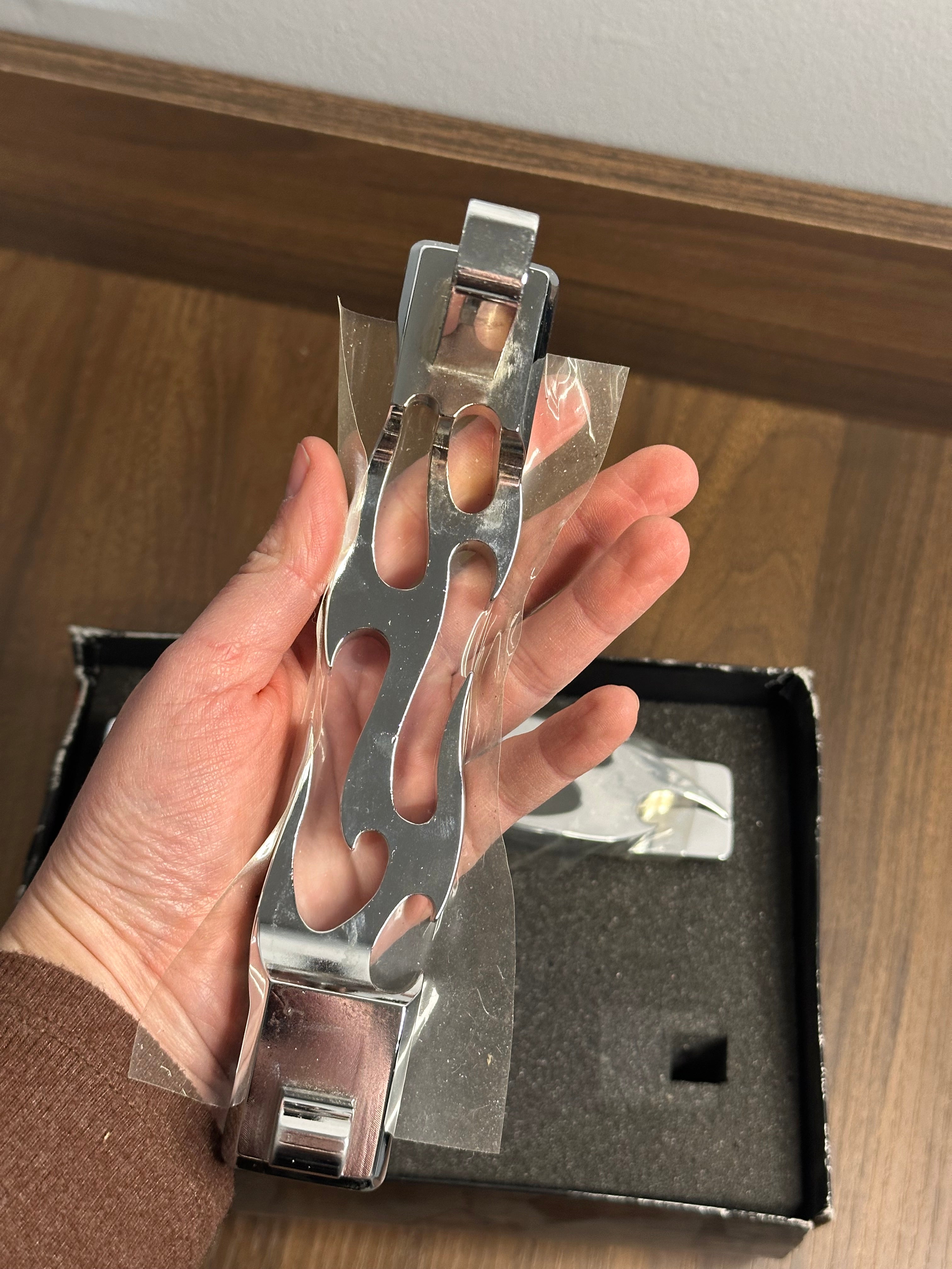 04-14 Ford F150 Grippin Billet Door Handles Tribal Flame