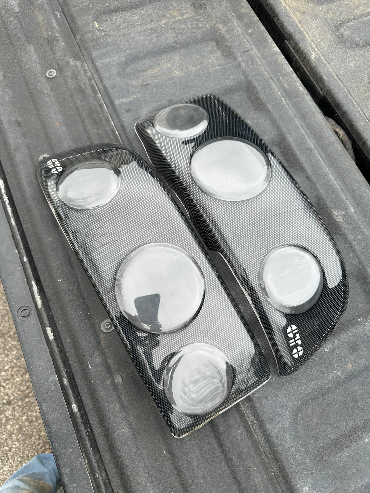 94-02 Dodge Headlight Covers