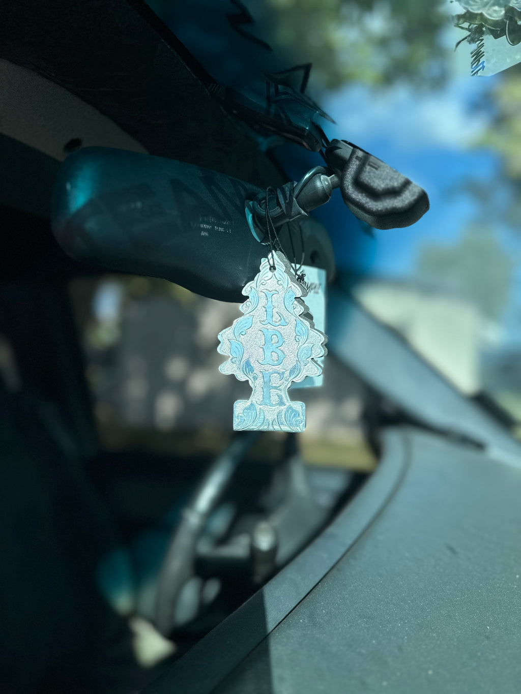 Engraved Little Tree Air Freshener Holder - Custom Hand Engraving