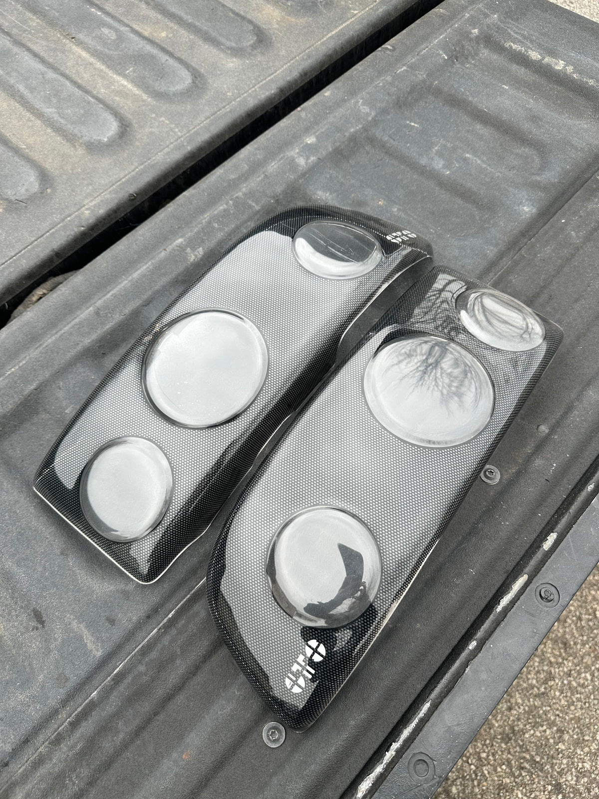 94-02 Dodge Headlight Covers
