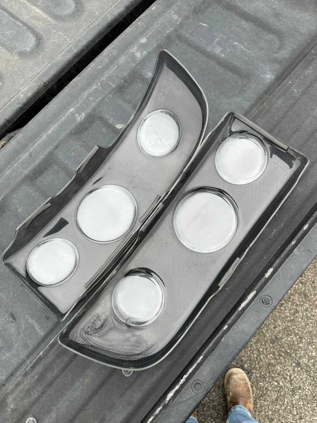 94-02 Dodge Headlight Covers