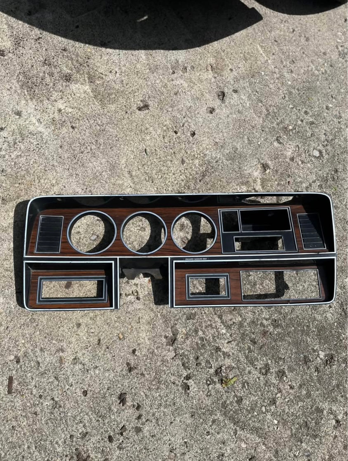 81-93 Dodge Ram Woodgrain Dash Bezel