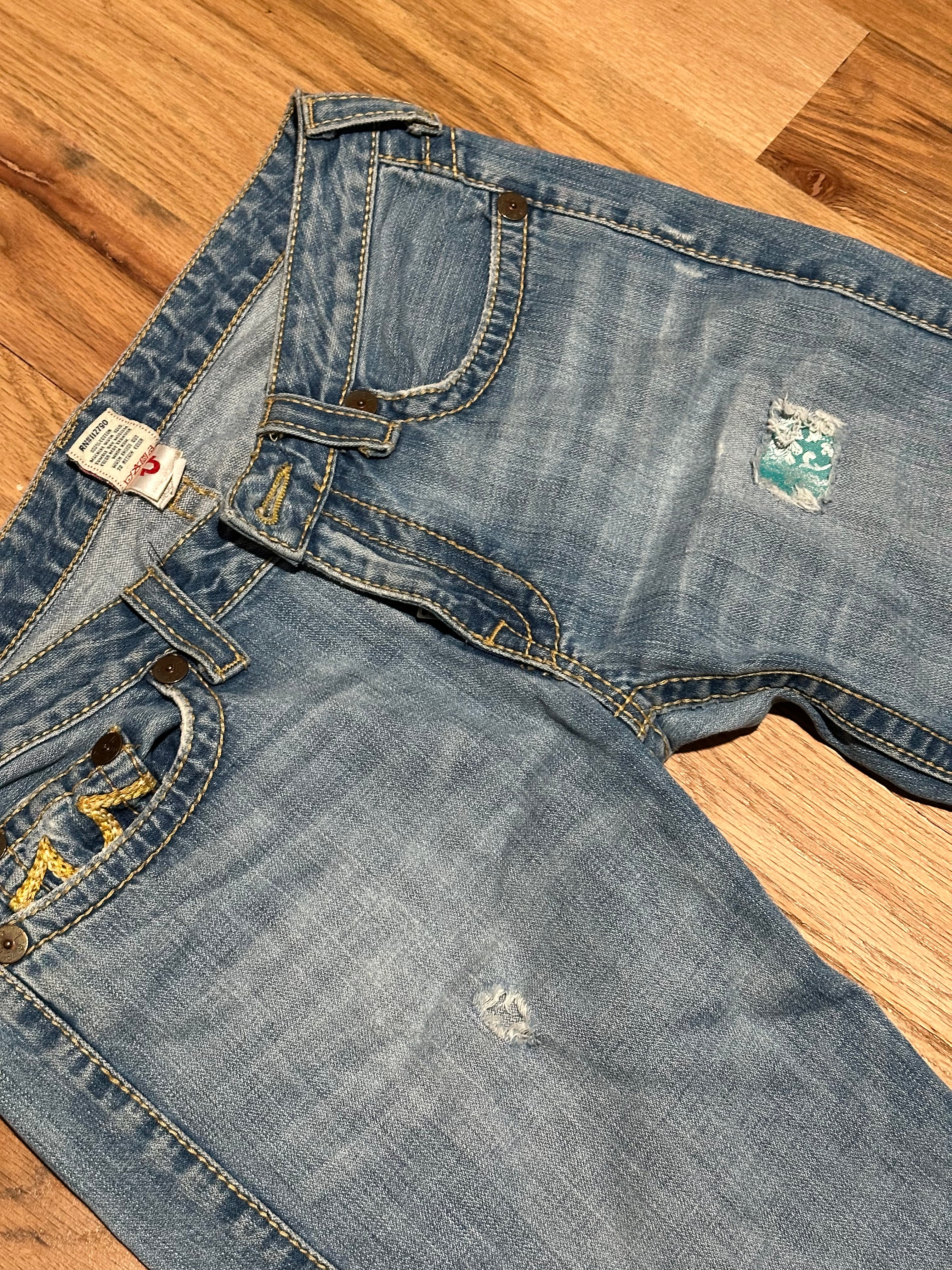 Vintage True Religion Jeans Y2K Size 32 Womens