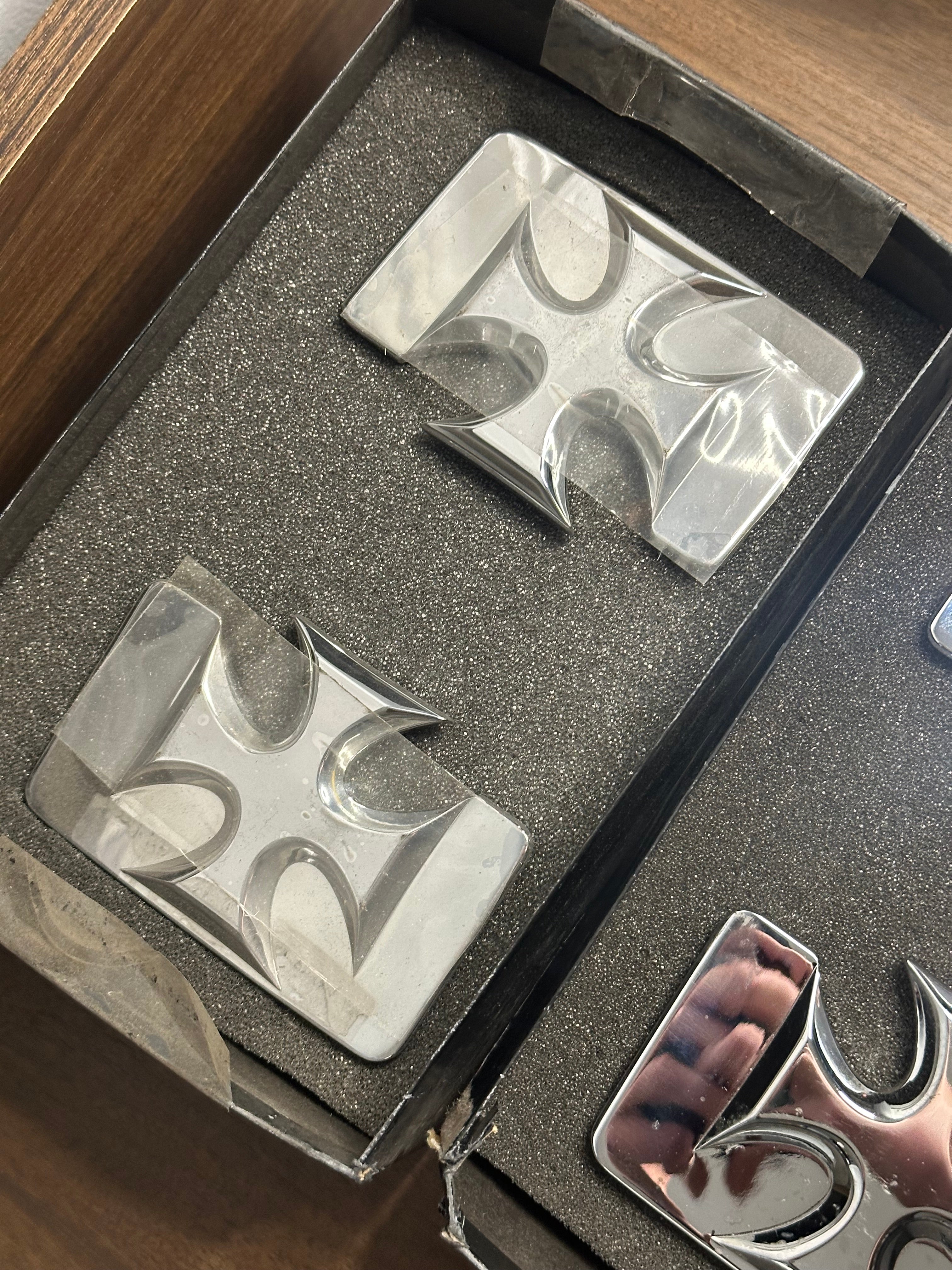 99-16 Ford F-250 F-350 Excursion Grippin Billet Iron Cross 4 Door Handles