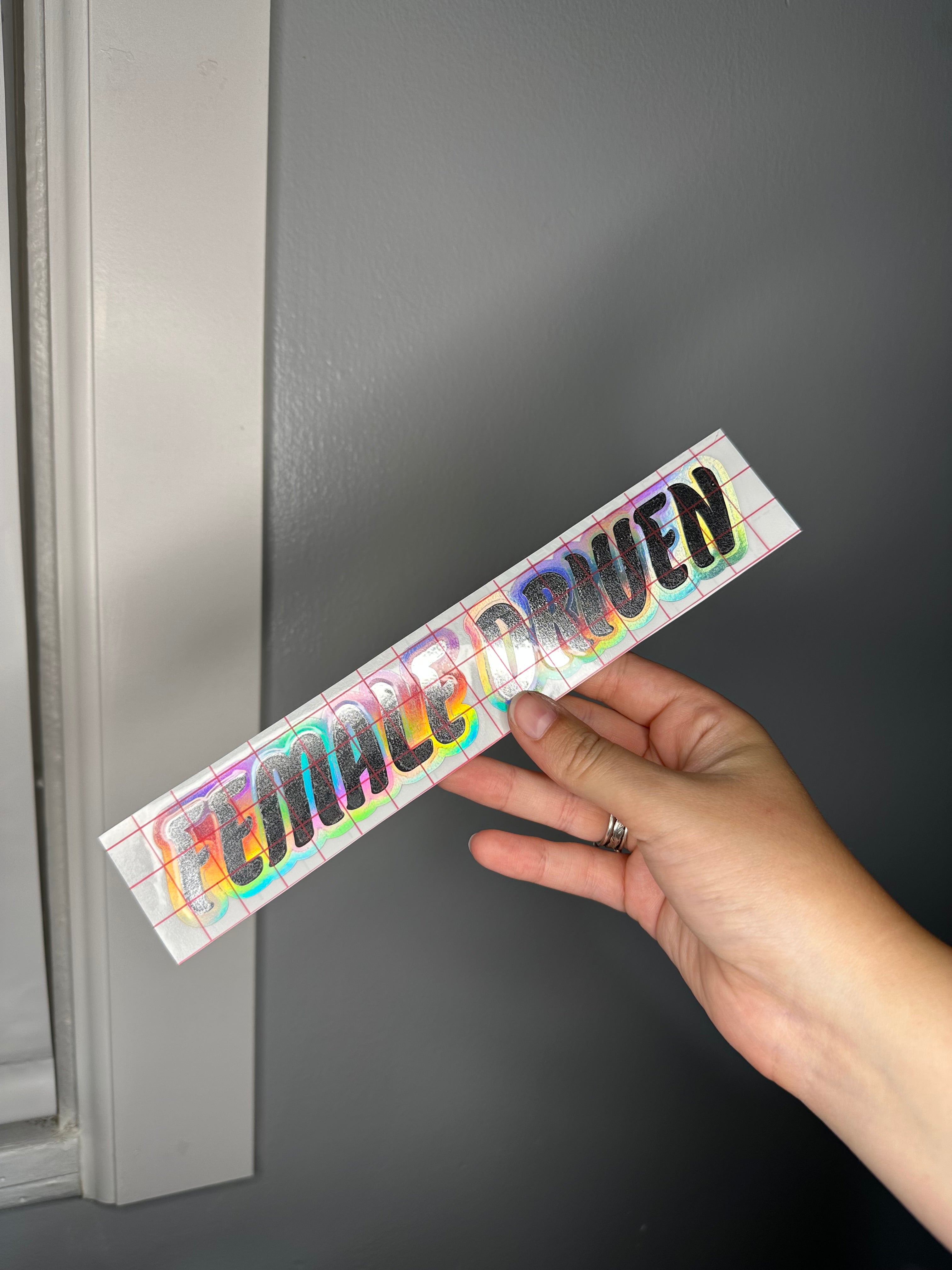 Female Driven Decal