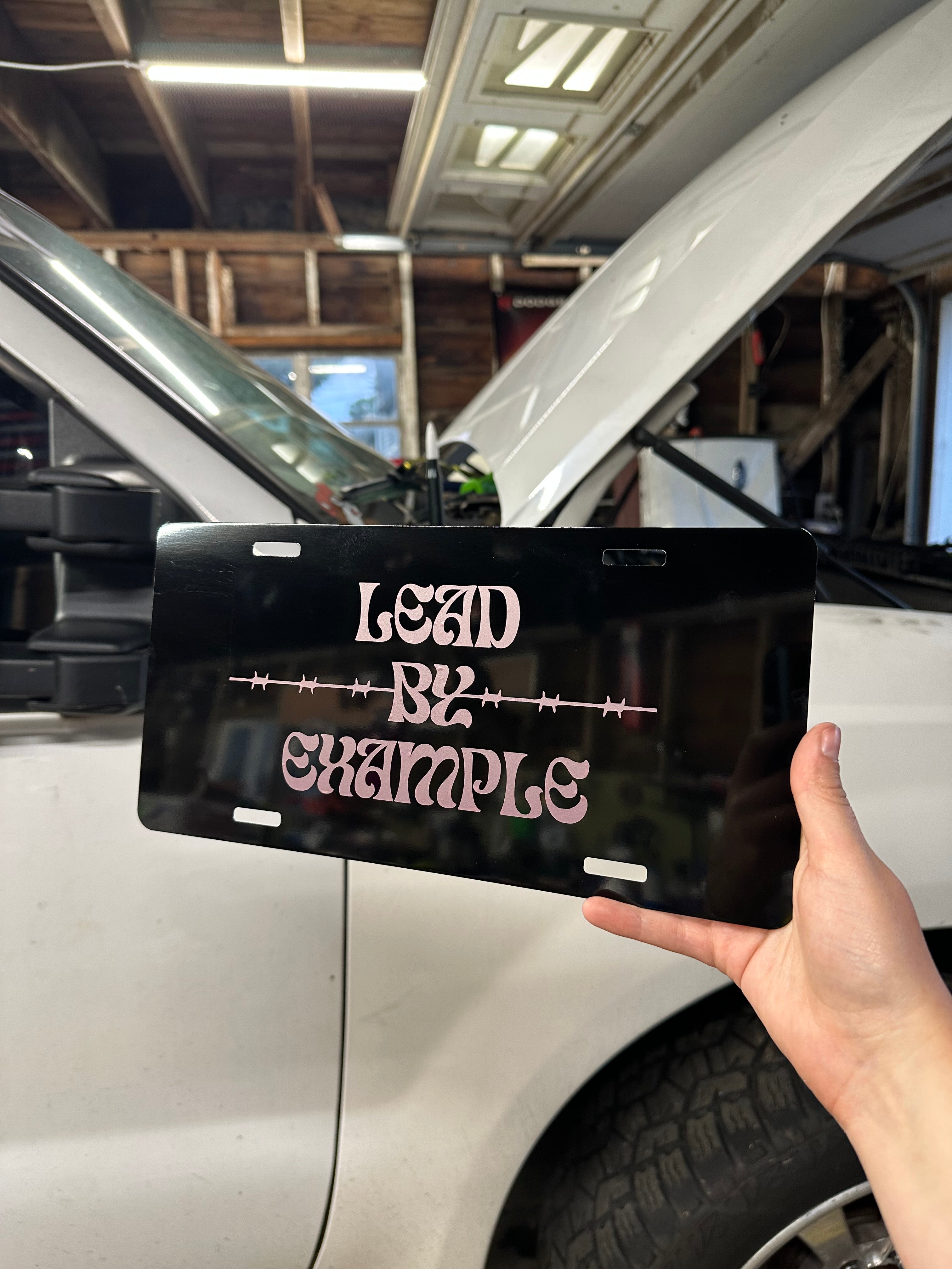 Mirror Vanity Plates