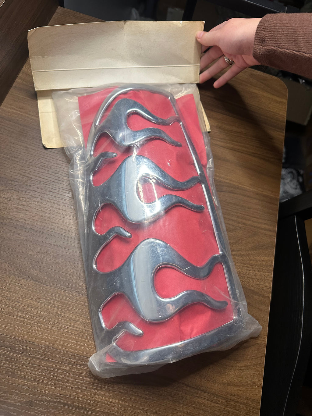 Ford Chrome Flame Tail Light Covers