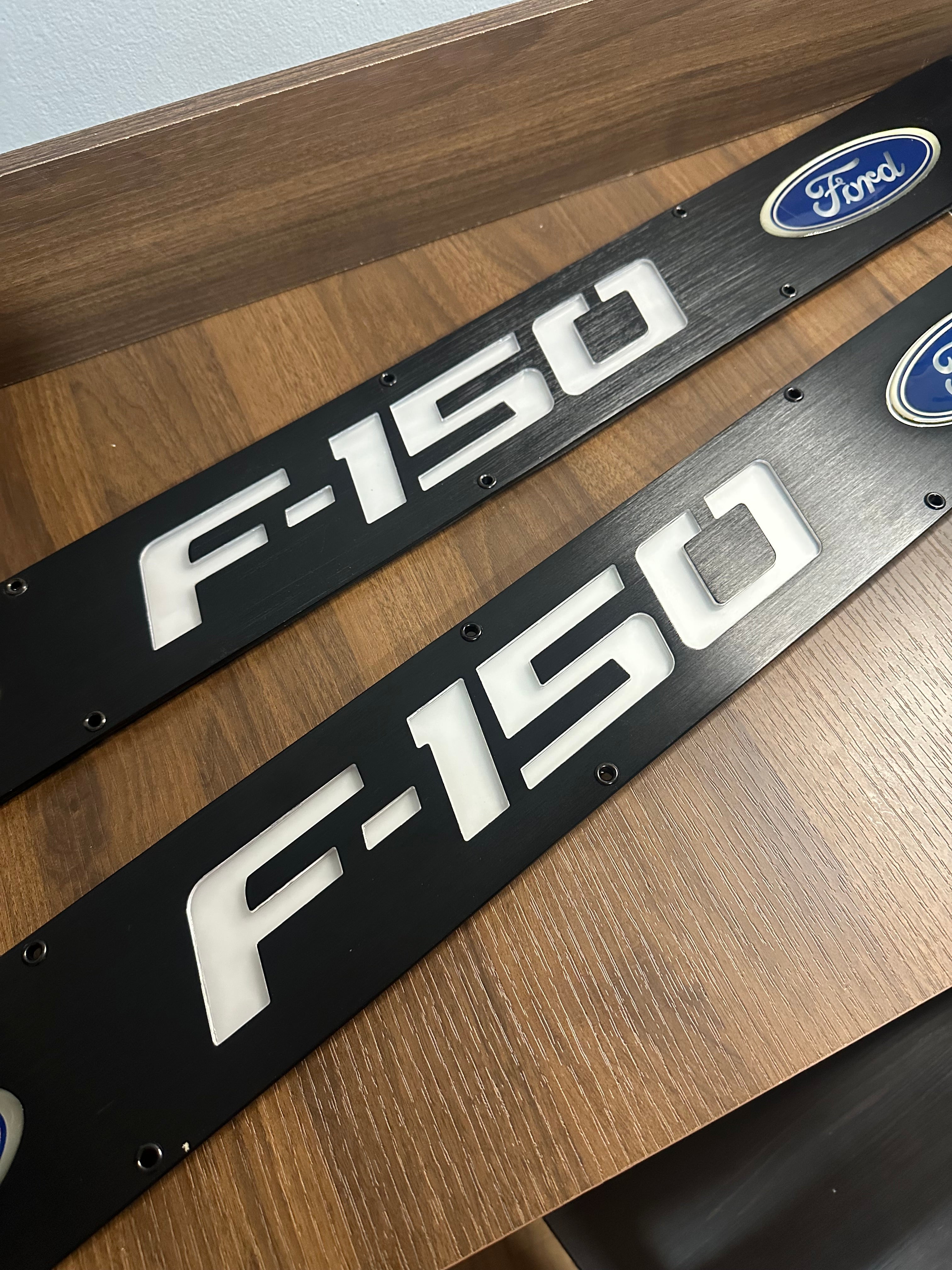 09-13 F150 Recon Billet Illuminated Door Sills