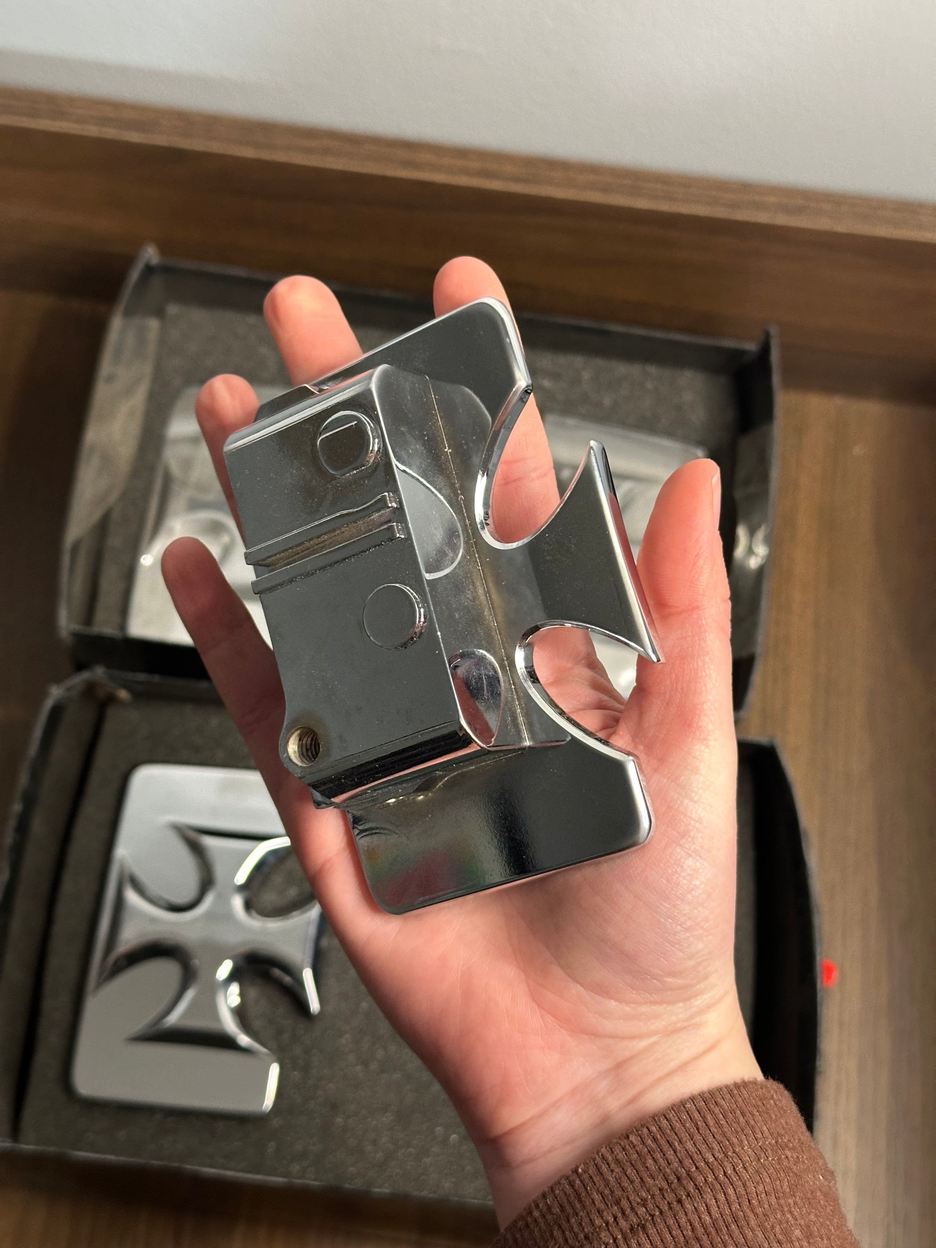 99-16 Ford F-250 F-350 Excursion Grippin Billet Iron Cross 4 Door Handles